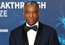 LeVar Burton at formal event - father of Eian Burton who has built his own legacy as an educator and basketball coach