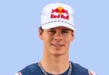 Jett Lawrence celebrating a motocross victory, showcasing his success and lifestyle, representing Jett Lawrence Net Worth.