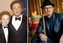 Beau Daniel Garfunkel, son of Art Garfunkel, in a candid portrait reflecting his musical heritage.