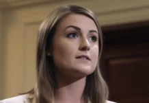 Cassidy Hutchinson speaking during testimony - former White House aide discussing her net worth and career