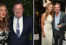 Marion Shalloe at formal events in elegant attire, posed with companion at upscale social gatherings.