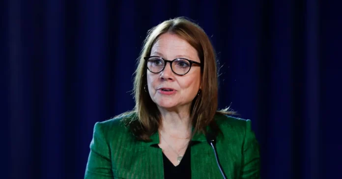 Mary Barra Net Worth success - GM CEO Mary Barra in professional business attire representing automotive leadership wealth.