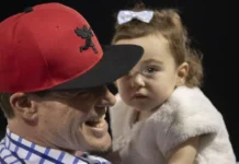 Priscilla Love VanWinkle with her father Vanilla Ice in a sweet family moment