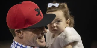 Priscilla Love VanWinkle with her father Vanilla Ice in a sweet family moment