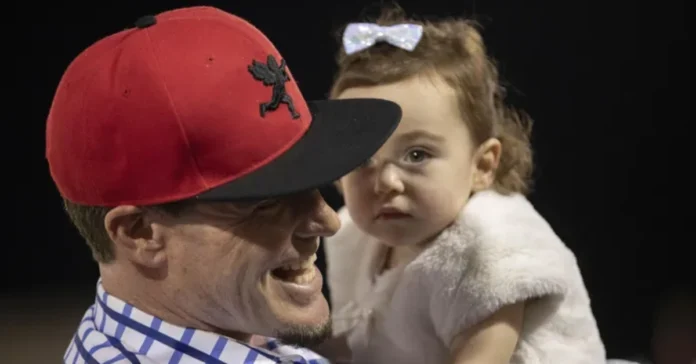Priscilla Love VanWinkle with her father Vanilla Ice in a sweet family moment